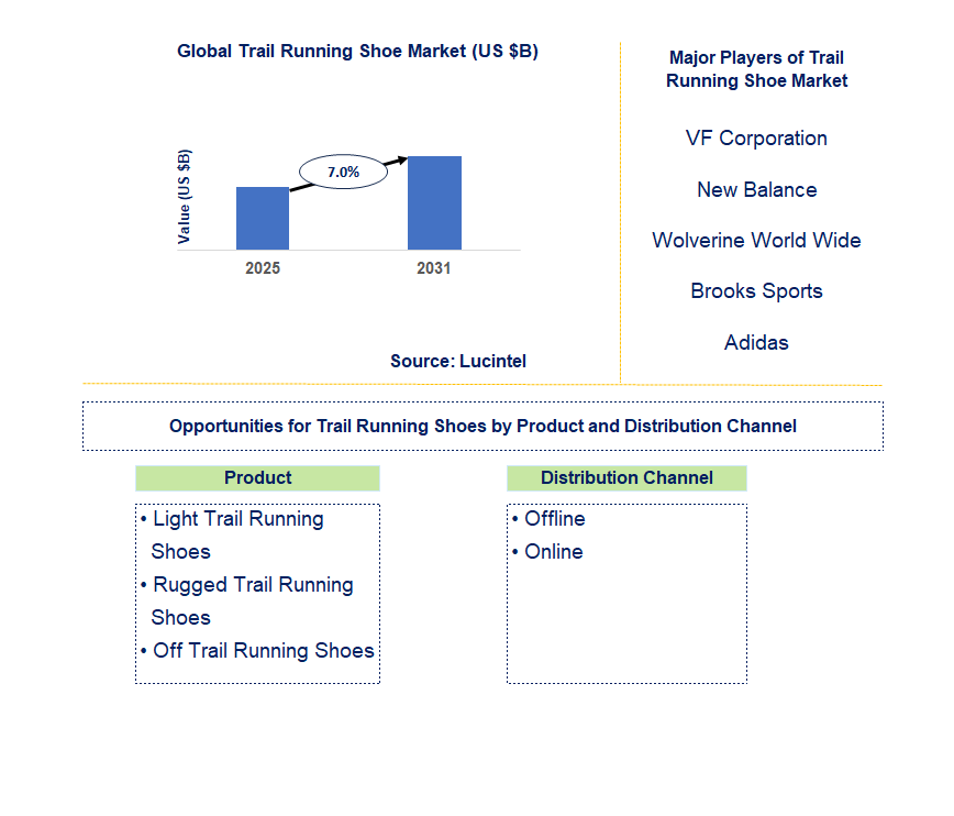Trail Running Shoe Market Trends and Forecast